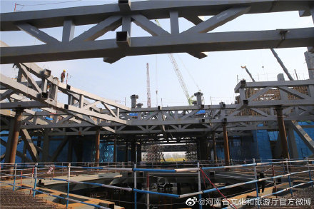 河南：黄河国家博物馆全速建设中